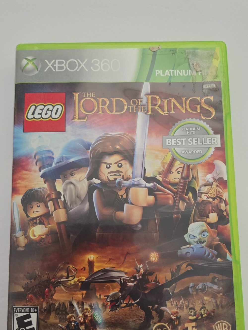 Lego Xbox 360 The Lord of the Rings - Green Case